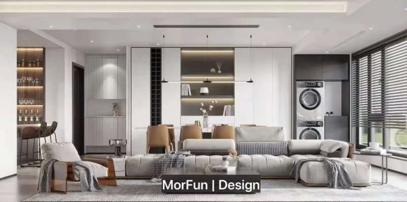 歐文萊陶瓷實(shí)景案例分享 簡潔清爽的現(xiàn)代品質(zhì)之家_1